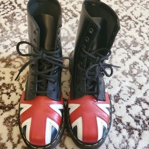 Dr. Martens British Flag Boots